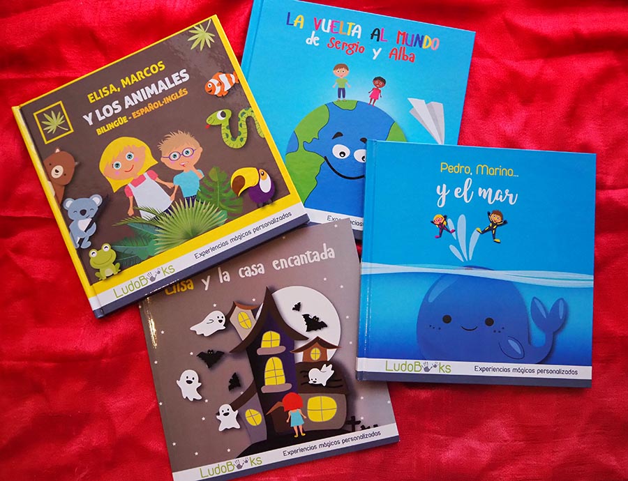 Libros personalizados de aventuras ¡para todas las edades!
