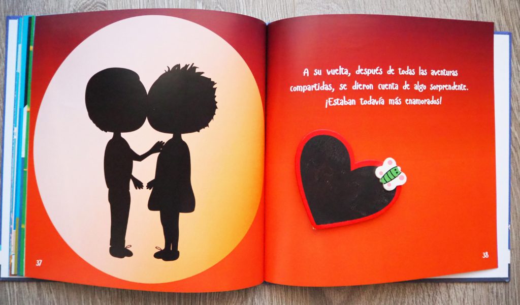 Juntos al fin del mundo - Libro para parejas personalizado | Ludobooks