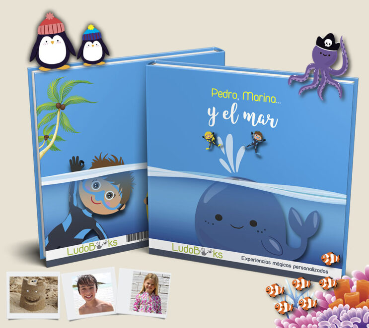 Álgebra Ingenieria Astrolabio Bajo el mar - Libro personalizado para niños y adultos | Ludobooks